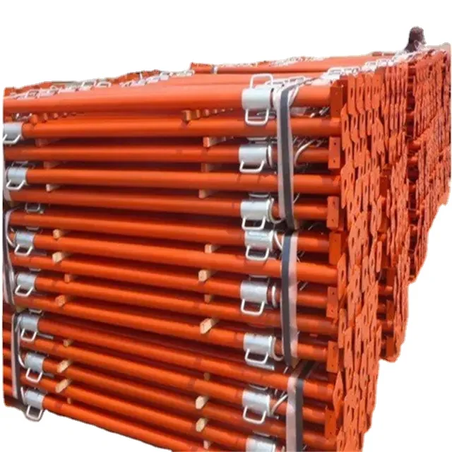 Heavy Duty Adjustable Telescopic Prop, 60mm Tube, 3.0mm Thickness, Powder Coated, Green, Adjustable Height 1.8m-5.0m