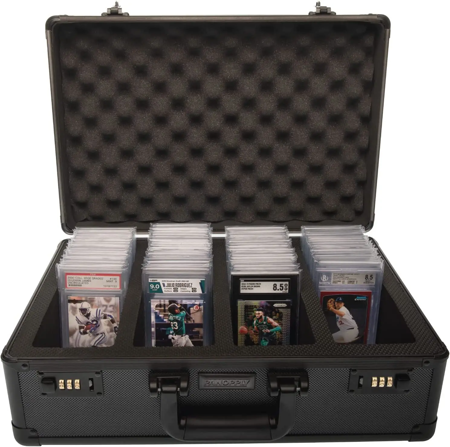 Graded Card Case 160 BGS SGC Graded Card Storage case box Sports  Graded Sports Card Storage Slab Case