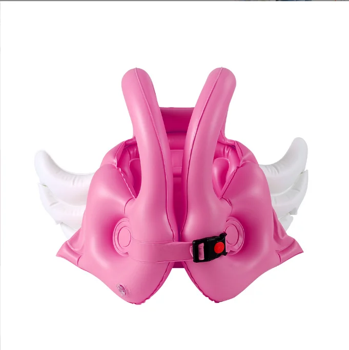 Angel Cute Children Inflatable Vest Pvc Environmental Protection Wings Safety Life Jackets Swimming Pool Kids Safety Jacket
