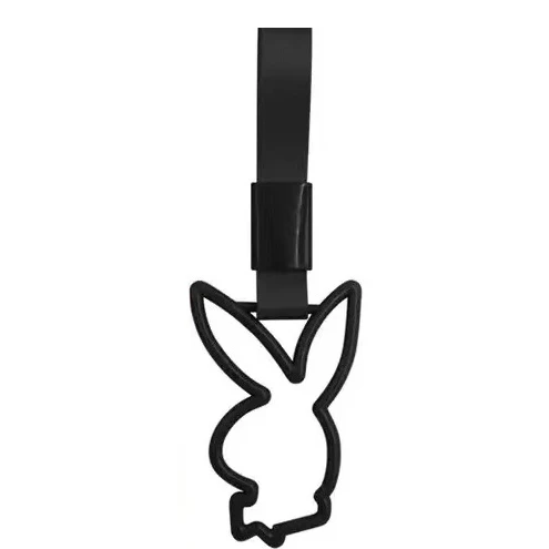 JDMotorsport88 Car Accessories Interior Decoration Rabbit Shape JDM Train Bus Handle Hand Strap Drift Charm Strap Warming Ring