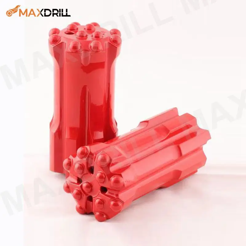 
Maxdrill top hammer drilling tools 64mm T38 button bit rock tools 