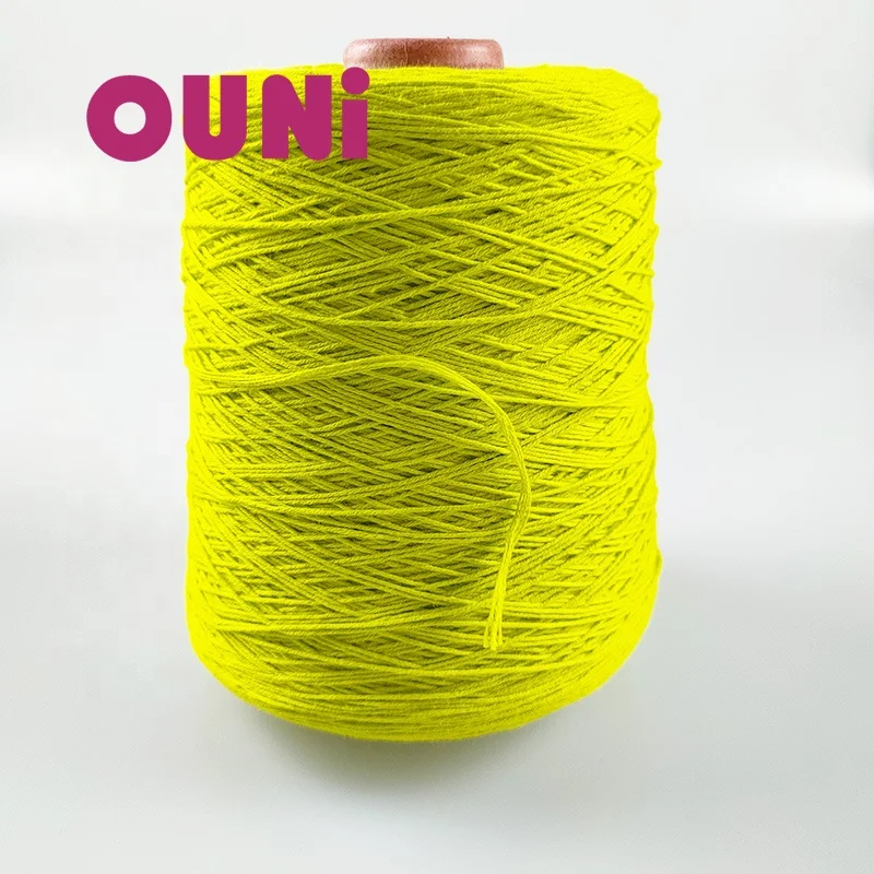 Ouni brand rich colors yarn for Bikinis & Beachwear  mercerized cotton yarn fancy yarn for knitting