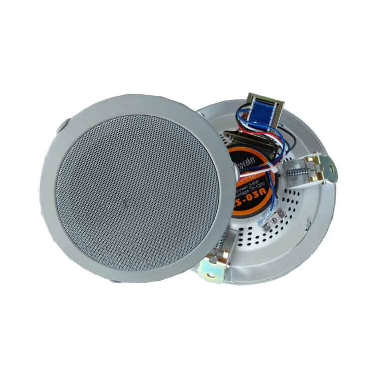 CS-03A маленький металлический потолочный громкоговоритель