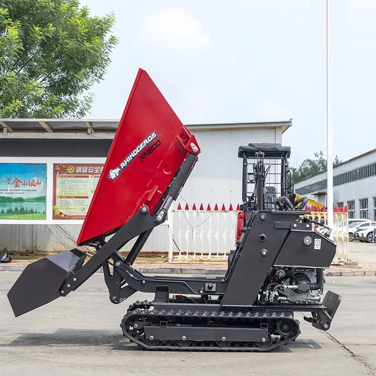 Rhinoceros XN800 CE Lowest Dumper Price  Mini Bagger Digger Mini Crawler new used