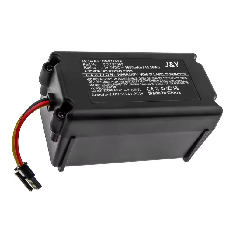 High Quality Robot Sweeper Li Ion Battery 14.8v 2.6ah 18650 4S1P CEOTEC Conga Bateria De Litio Para Aspiradora Robtica