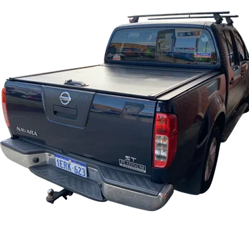 TRUCK BED RETRACTABLE TONNEAU COVER FOR NISSAN NAVARA (2005-2014) D40 LOCKABLE ROLLER UTE TRAY COVER