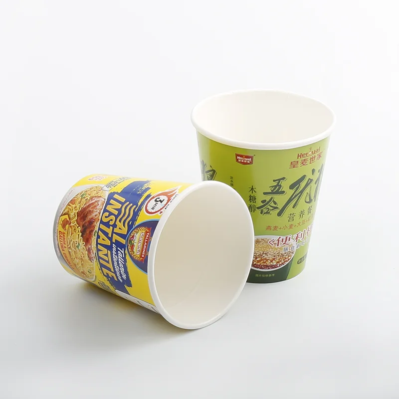 Custom Double Wall Noodle Paper Cups for Food