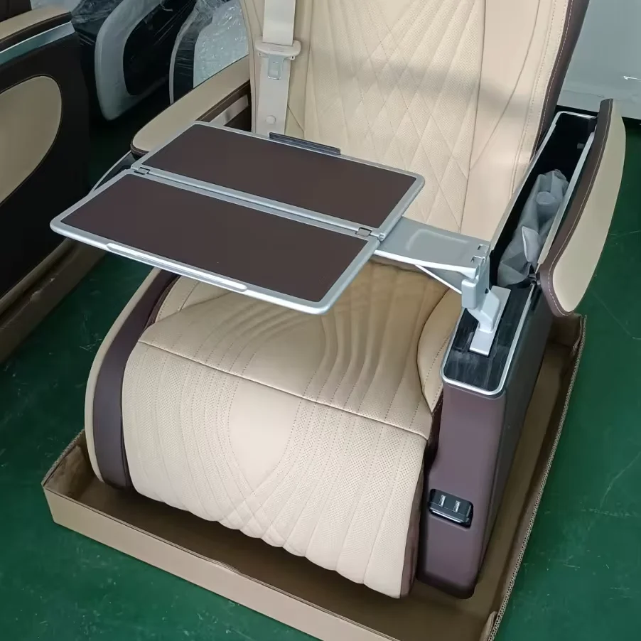 Модифицированные автомобильные сиденья Van Vip класса люкс с электроподогревом вращающееся массажное сиденье для RV Camper Motor Home Vario V class
