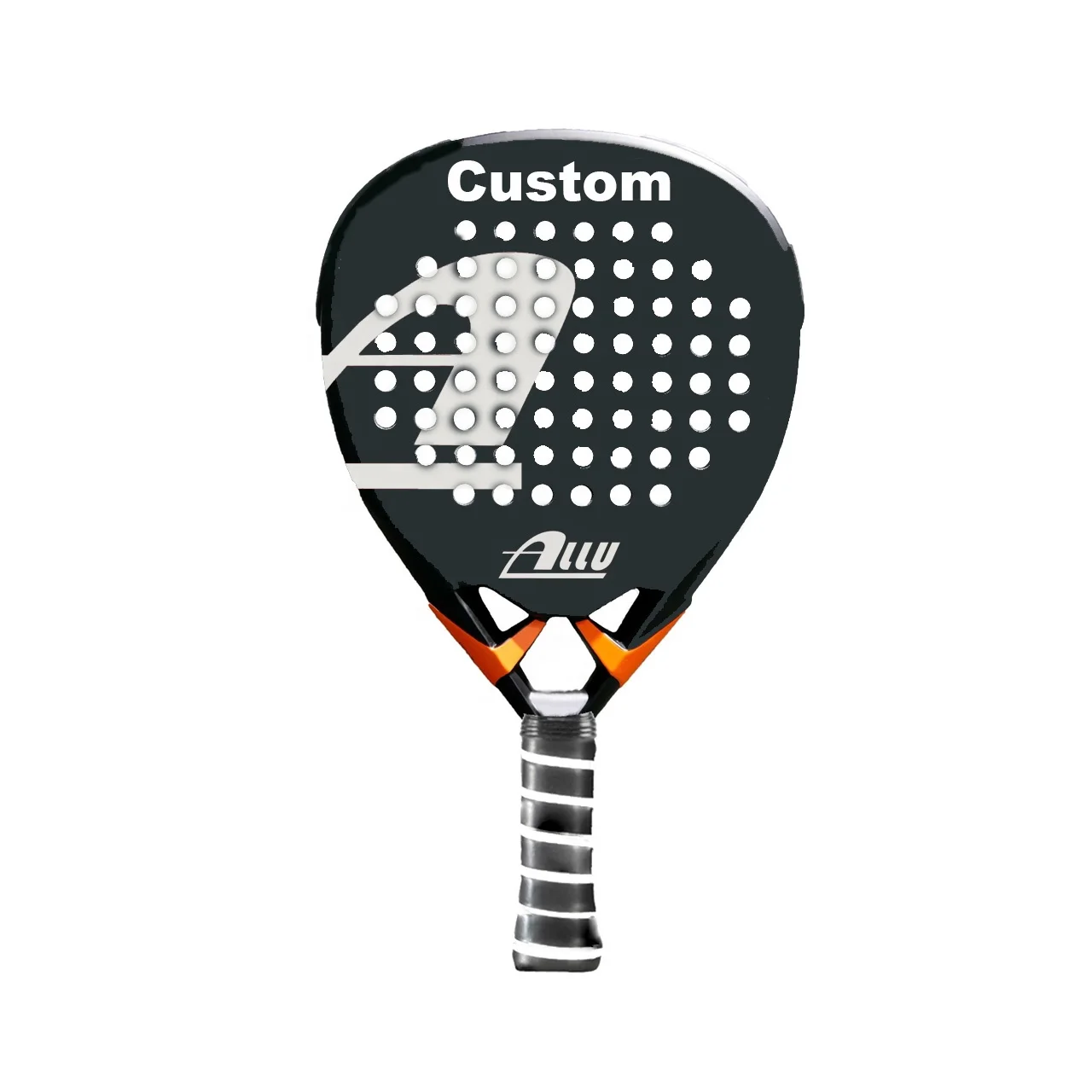 
Custom Logo Soft Eva Professional Tennis Fiber Carbon Custom Padel Rackets 