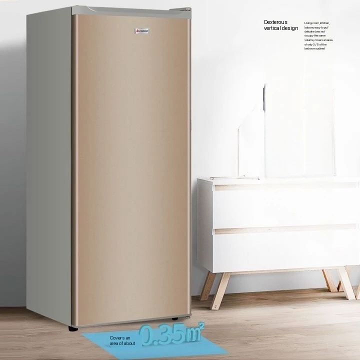 68-193 liters small freezer Energy-saving household freezer drawer type small vertical freezer