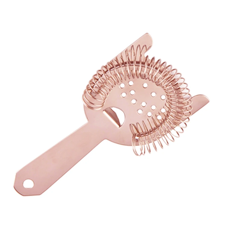 Custom Logo Metal Cocktail Shaker Barware Set with Jigger and Strainers for Home Bartending