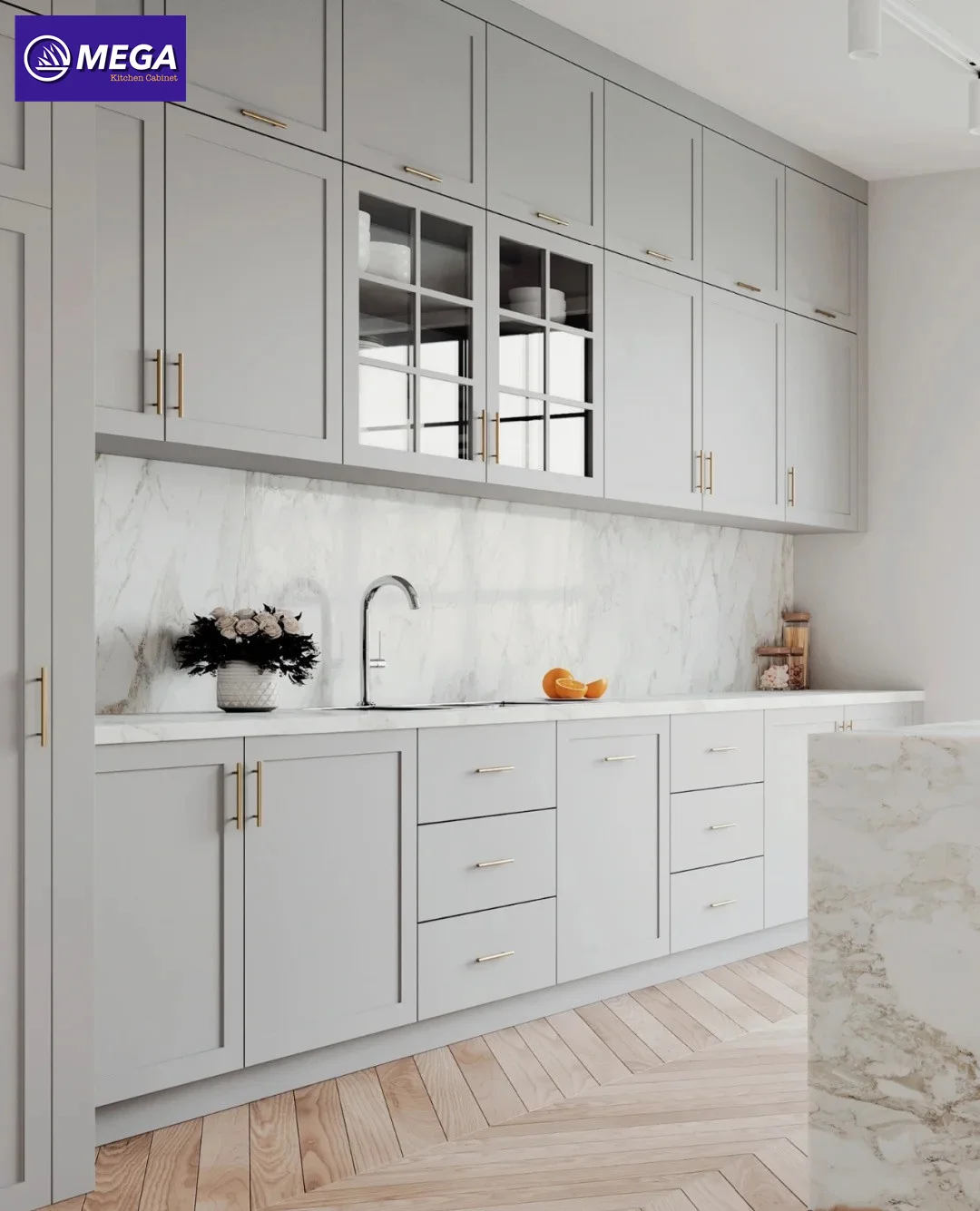 American style painted Shaker kitchen cabinet european style solid wood kitchen cabinet modular kitchen designs