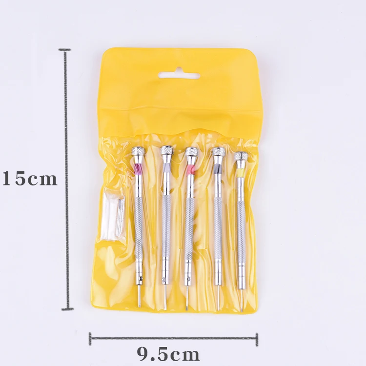 
5pcs watch screwdriver set watch repair kit Watch Band Link Pin Remover Clock Repair Screw Repair Tools 