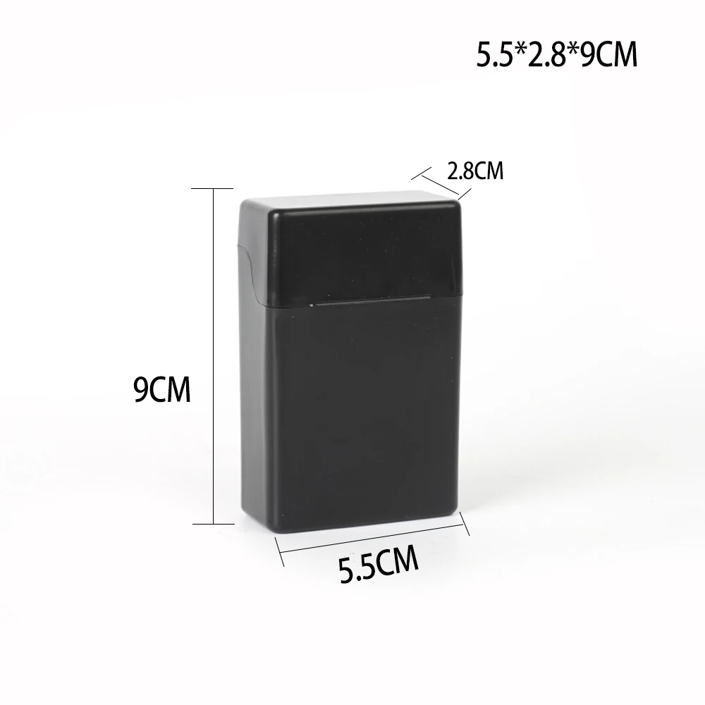 2023 focus high quality wholesale cigarette case convenient box plastic tobacco cigarette case