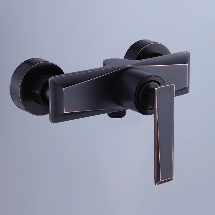  Заводской Бронзовый Смеситель для душа термостатический античный латунный черный смеситель