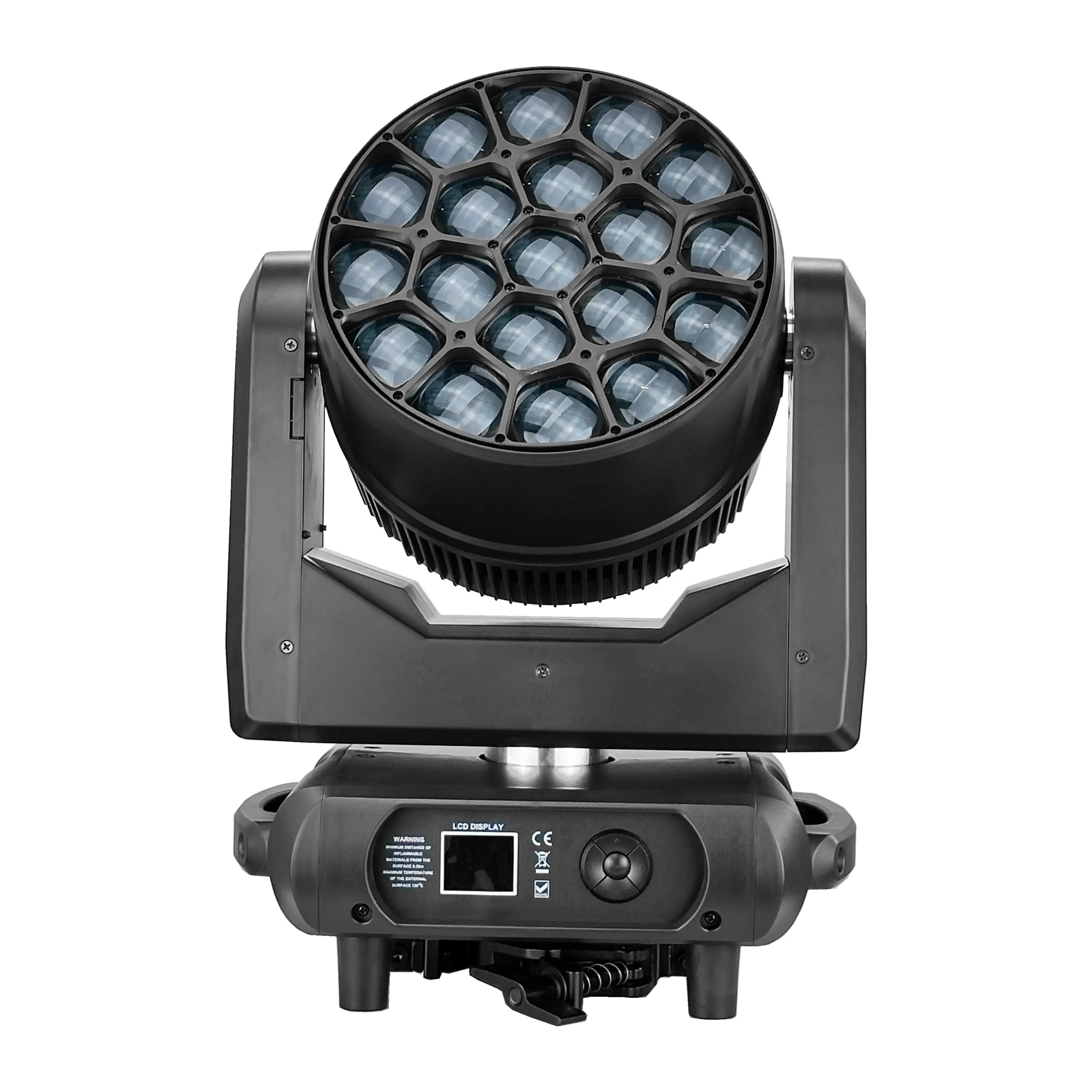 Stage Lights 19*40W Bee Eye Mini Moving Head Light with pixel control wash zoom for DJ disco