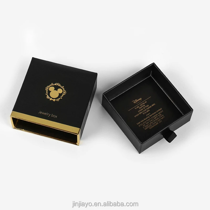 Factory Custom Printing Hard Rigid Cardboard Sliding Box With Ribbon Rope Gift Sleeve Drawer Box Packaging Jewelry Box Custom