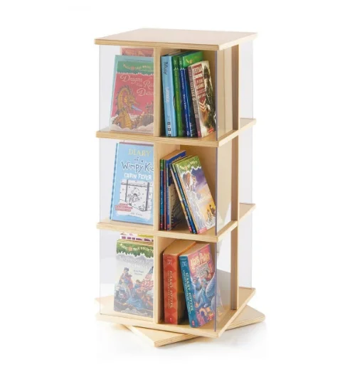 Kids Wooden Toy Display Book Storage Shelf