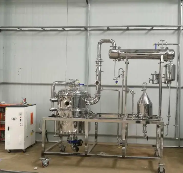 Small scale lemon essential oil extraction machine eucalyptus leaves essential oil making machine