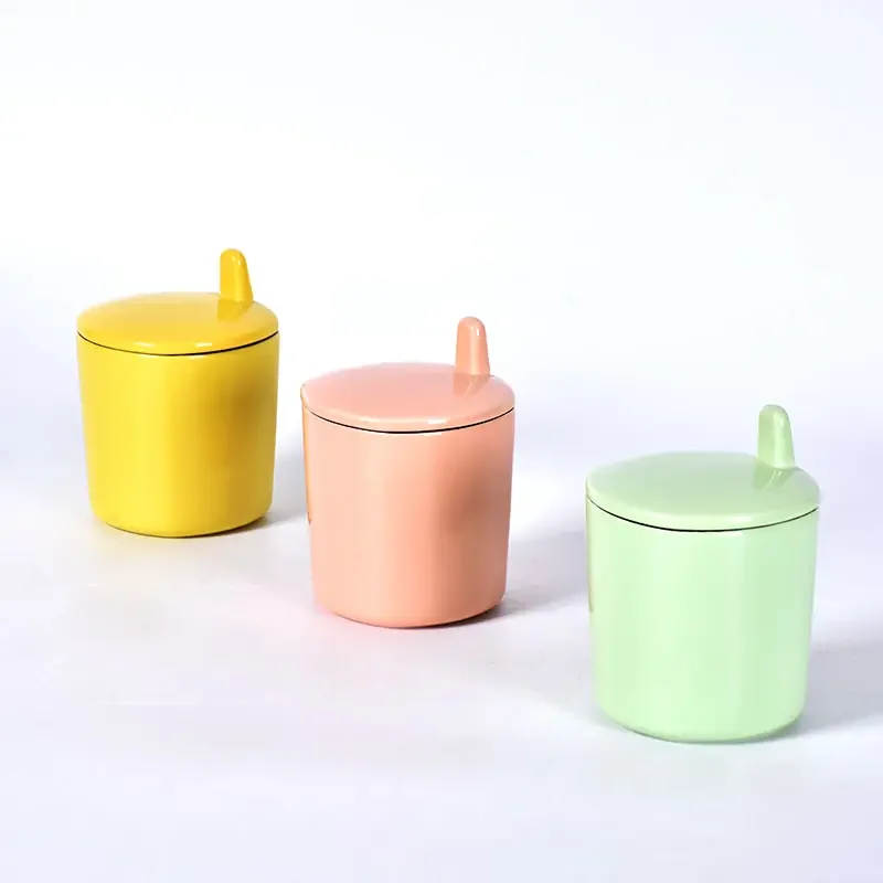 Household Seasoning Bottle Kitchen Tools ceramic Salt and Pepper Shakers Sugar Storage Bowl Restaurant Spice Jars Set