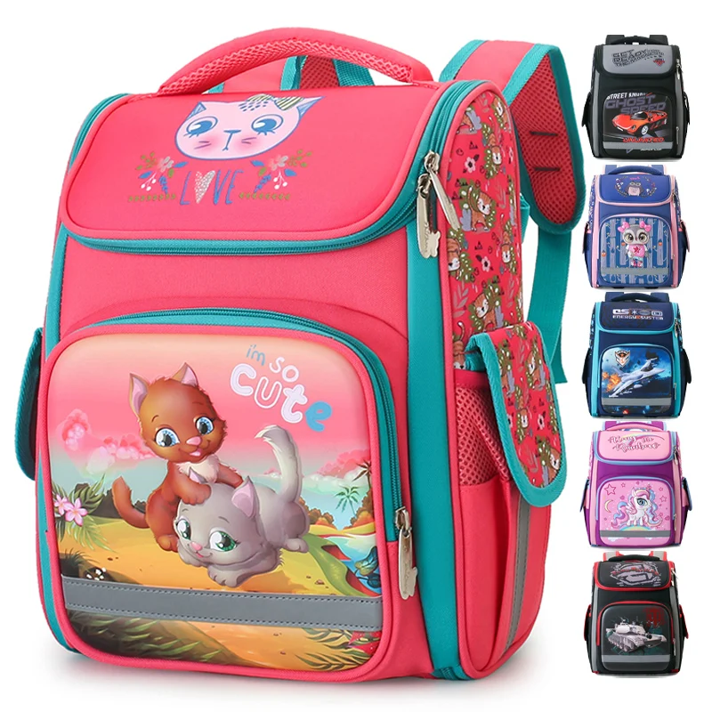 2023 top quality waterproof cartoon printing knapsack rucksack kids boy girl PC hard shell backpack for children