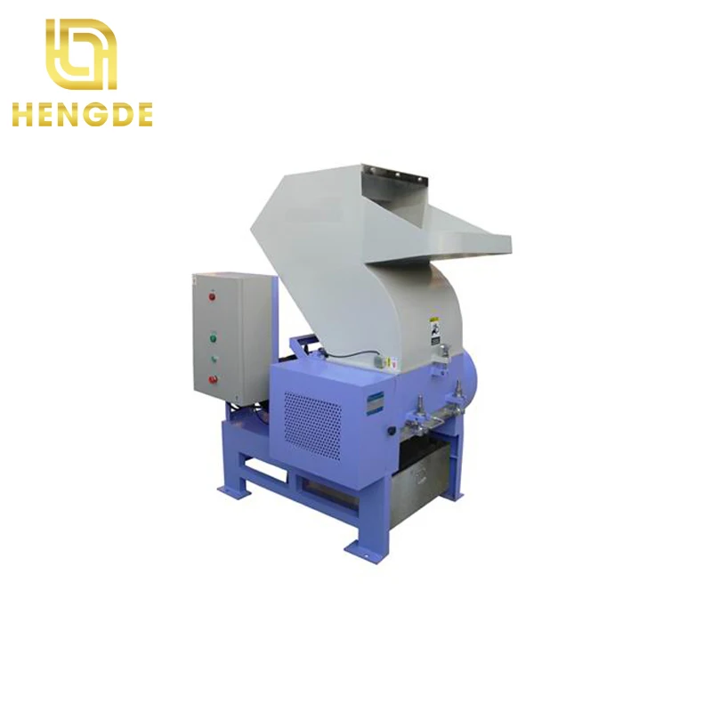 HENGDE HPC180 ce and iso standards 3HP crushing capacity 100-150KG/H pvc plastic crusher