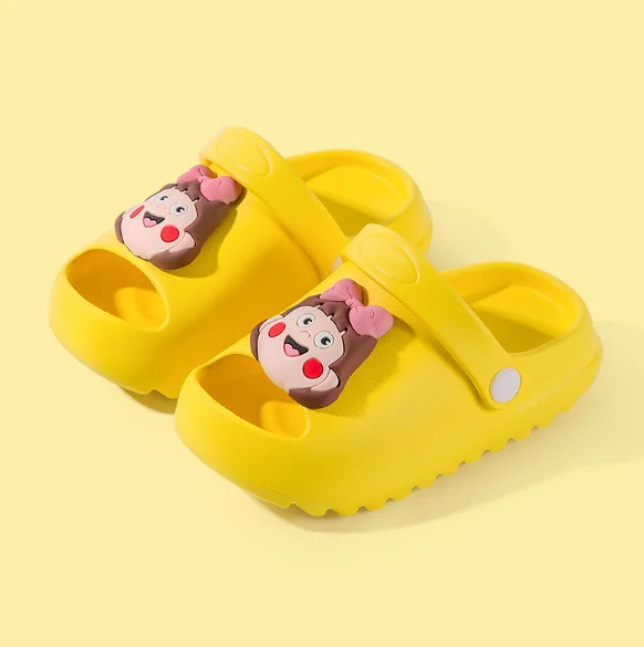 
kids 2021 designer inspired kito Head Portrait Non-slip Anti-collision Soft-soled shoes sandals for childrens 