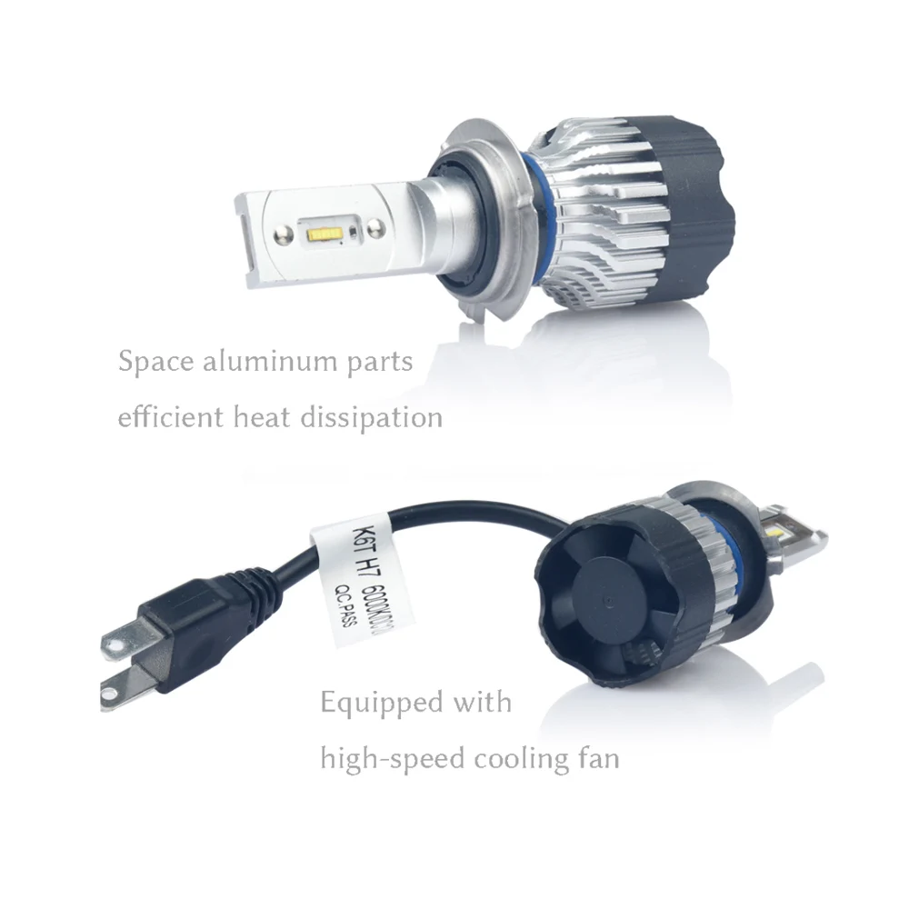 Car light bulb lamp 6000k 9005 9006 H4 H7 H11 LED bulb car led headlight