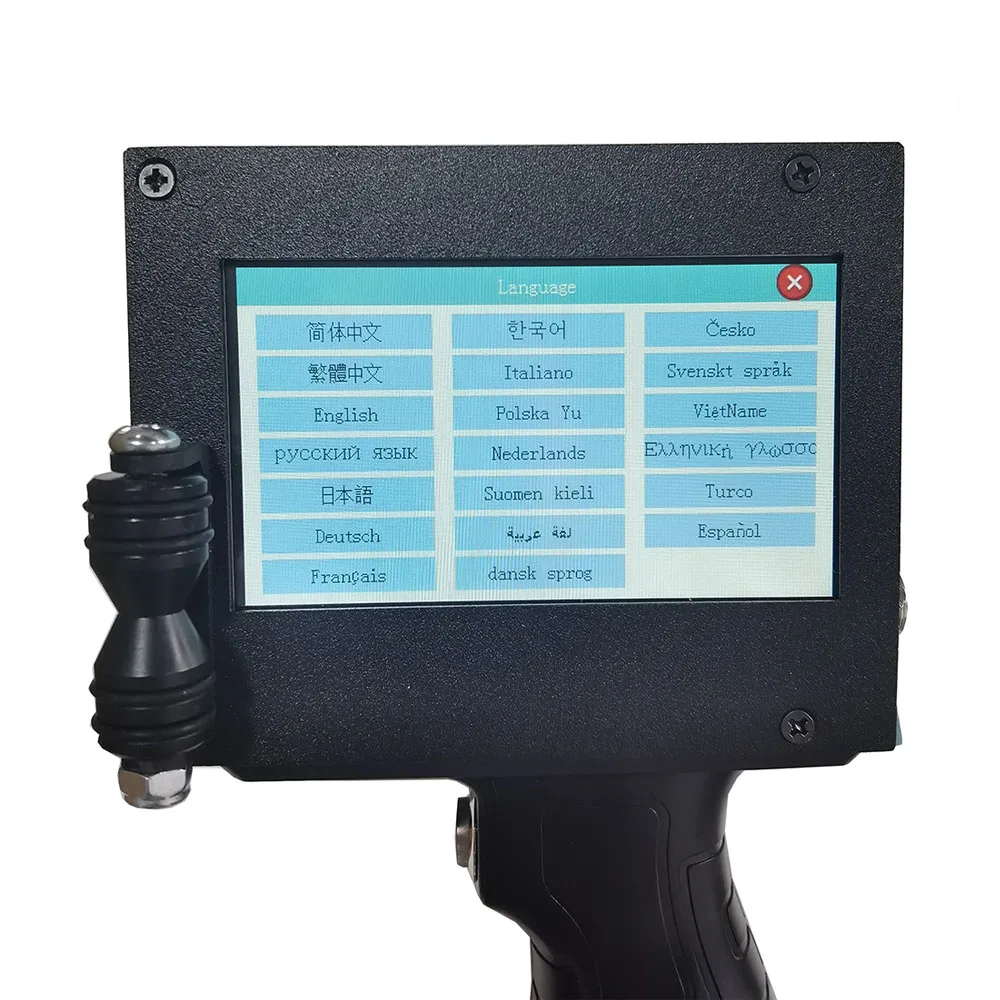 Coditeck 20 languages 12.7mm fastjet inkjet printer