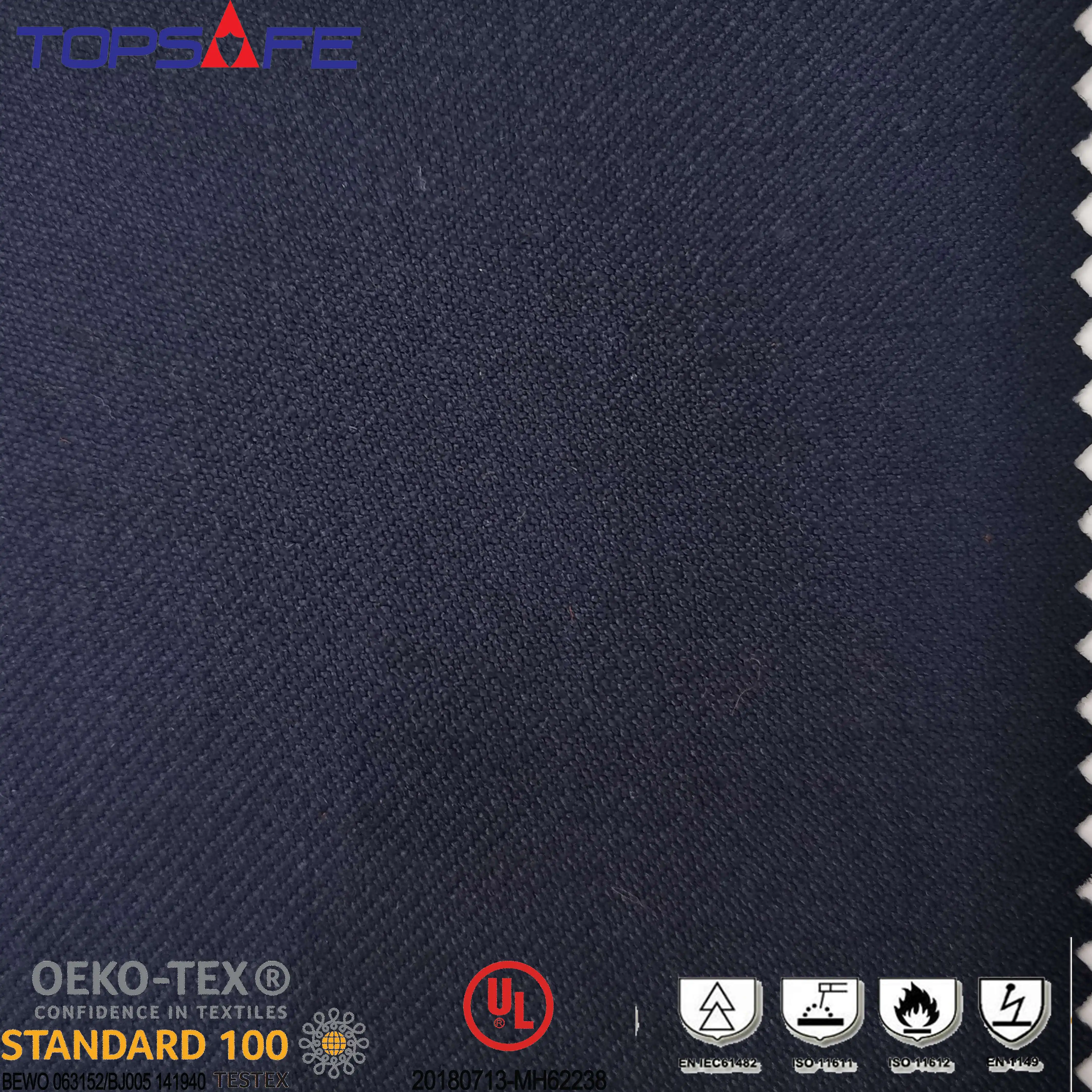 The popular of metal splash protection nomex aramid lenzing fabric for workwear