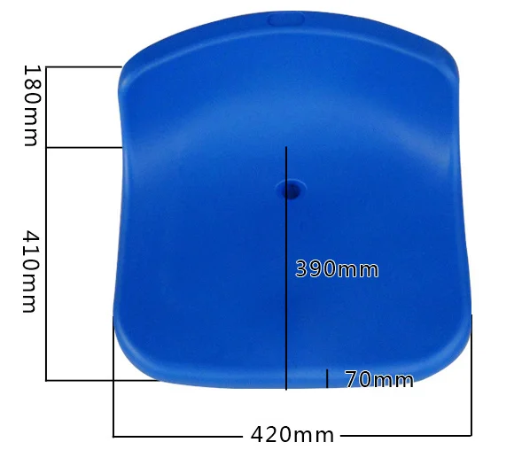 Wholesale HDPE Low Back Stadium Seat Football Stadium Chair Seats