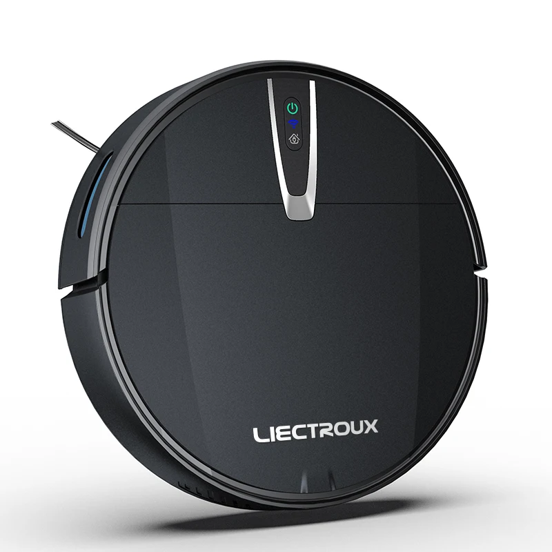  Самый экономичный робот-пылесос Liectroux V3S Pro 3 в 1 Wi-Fi управление через приложение навигация по карте умная память регулируемое