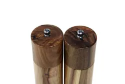 CHANGZE Amazon 2pcs Salt And Pepper Grinder Set Acacia Wooden Salt And Pepper Grinder
