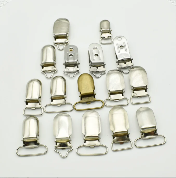 Cost-Effective Customized Metal Various Suspender Clips Manufacturer
