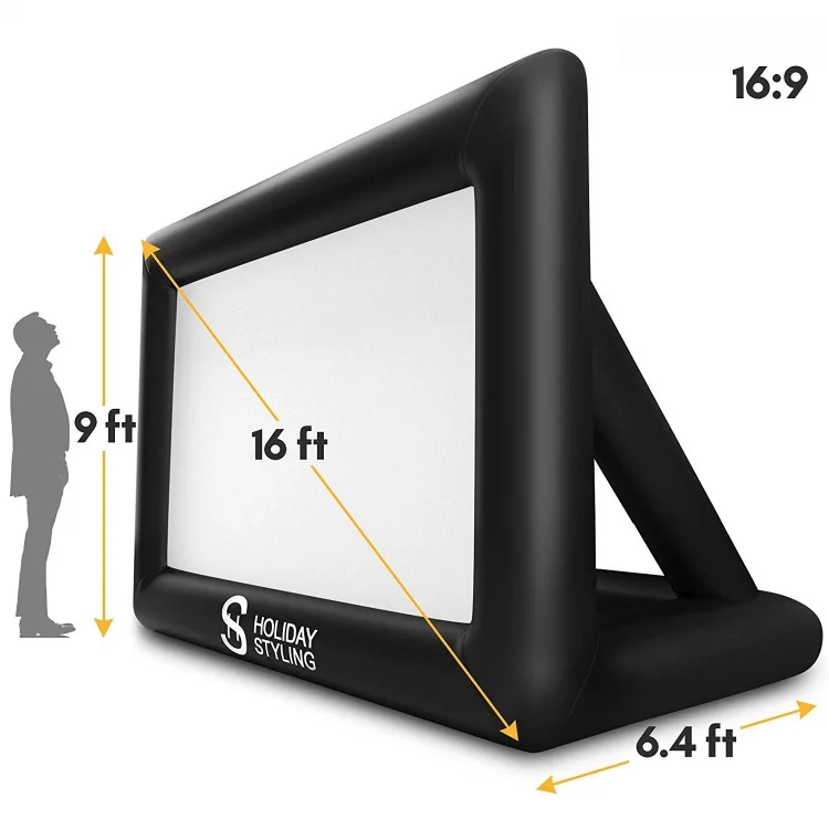 Open Air Theater Projection Movie Screen Inflatable Outdoor For Watching Cinema