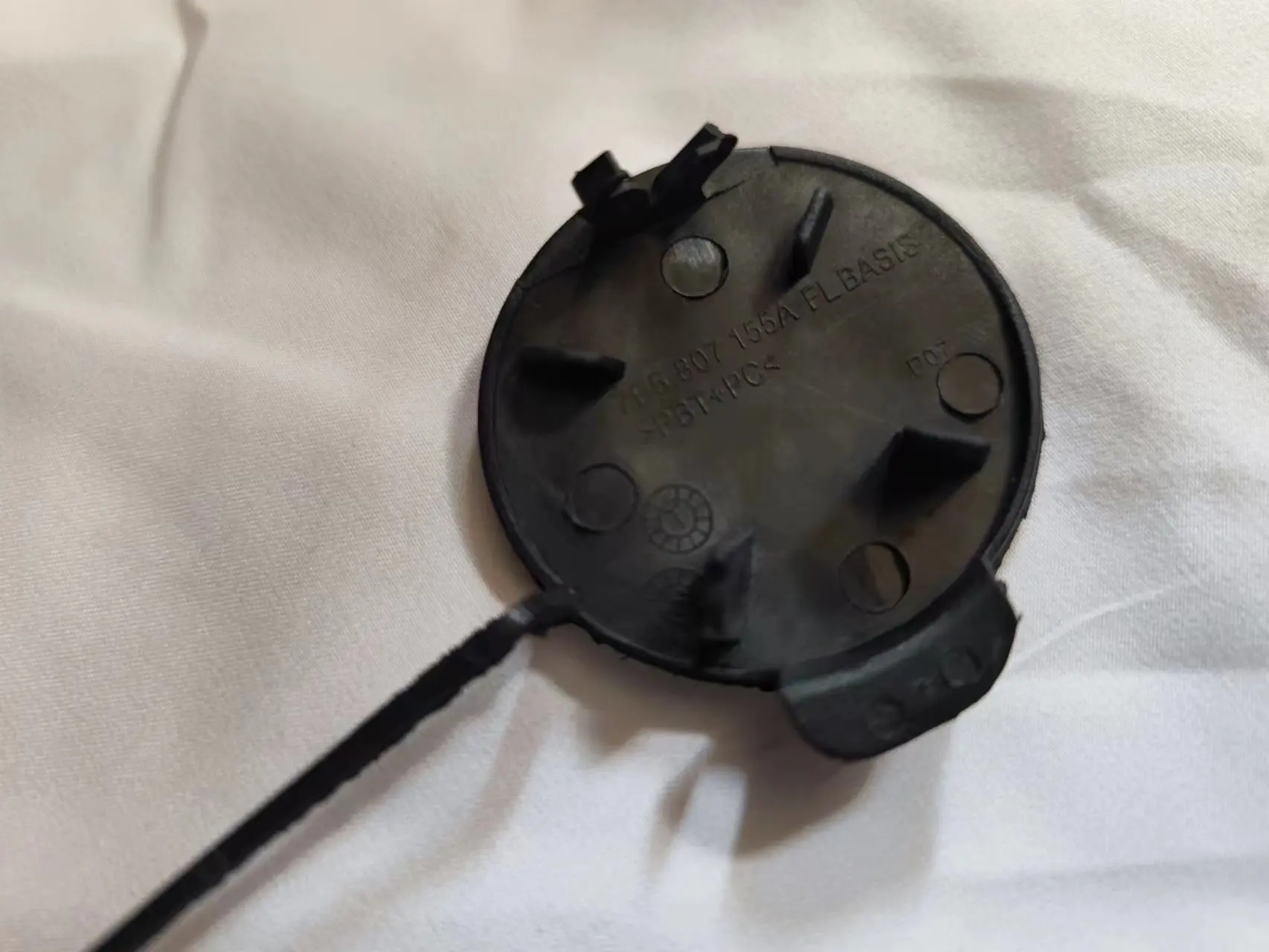 Front Bumper Tow Hook Eye Cover for Porsche Cayenne 92A 95850515540 95850515640