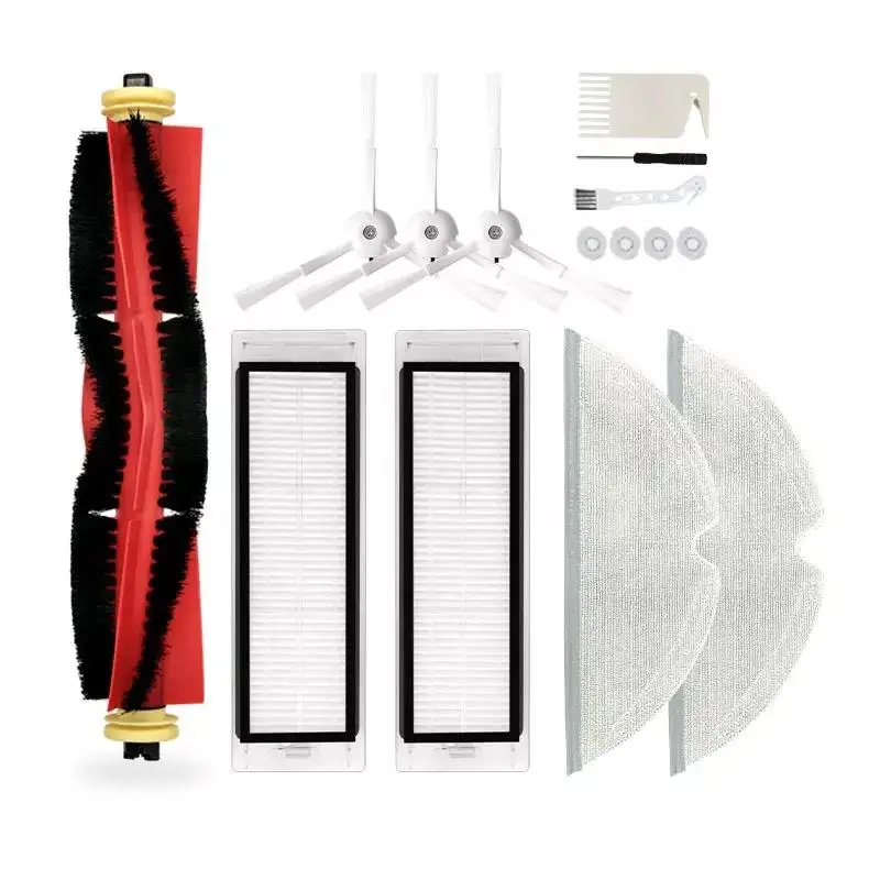 Запчасти для пылесоса Xiaomi S1 Roborock S4 S5 S5 Max S6 MaxV, основная и боковая щетки, фильтр НЕРА