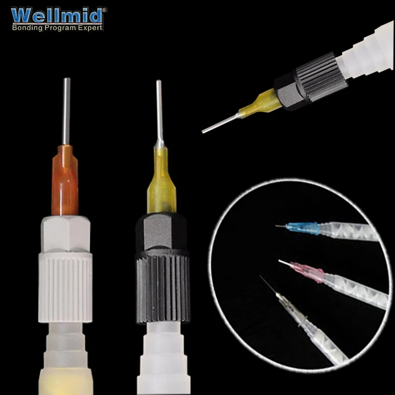 Professional Products Manufacturer Plastic Industrial Syringe Applicator Tips Dispensing Needle Flat Blunt Nozzle Tips