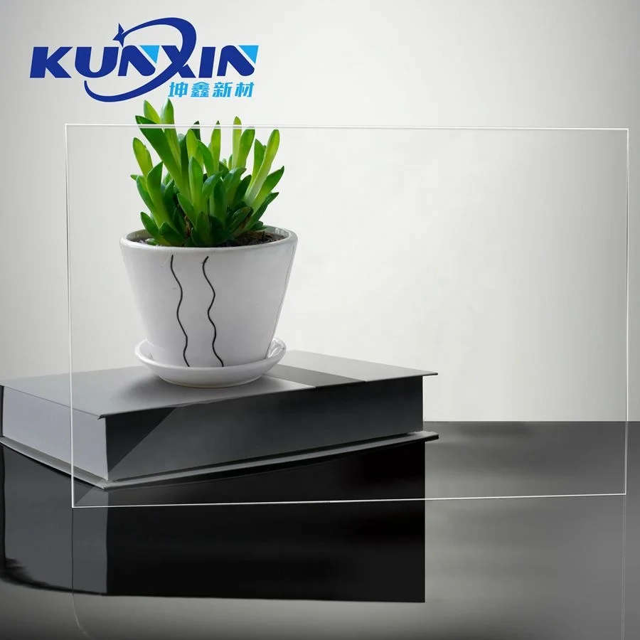 Cut to size thin pure pmma plastic a4 1.5mm 2.5mm transparent acrylic sheet