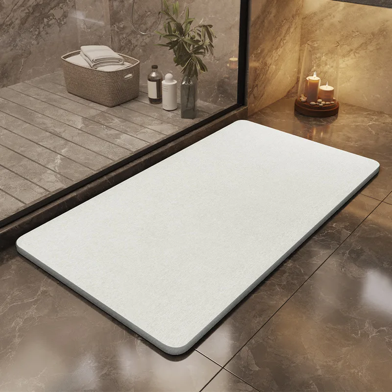 New hot sale bath mat diatom mud mat carpet absorbent home kitchen diatomaceous earth foot mat Hard floor oval