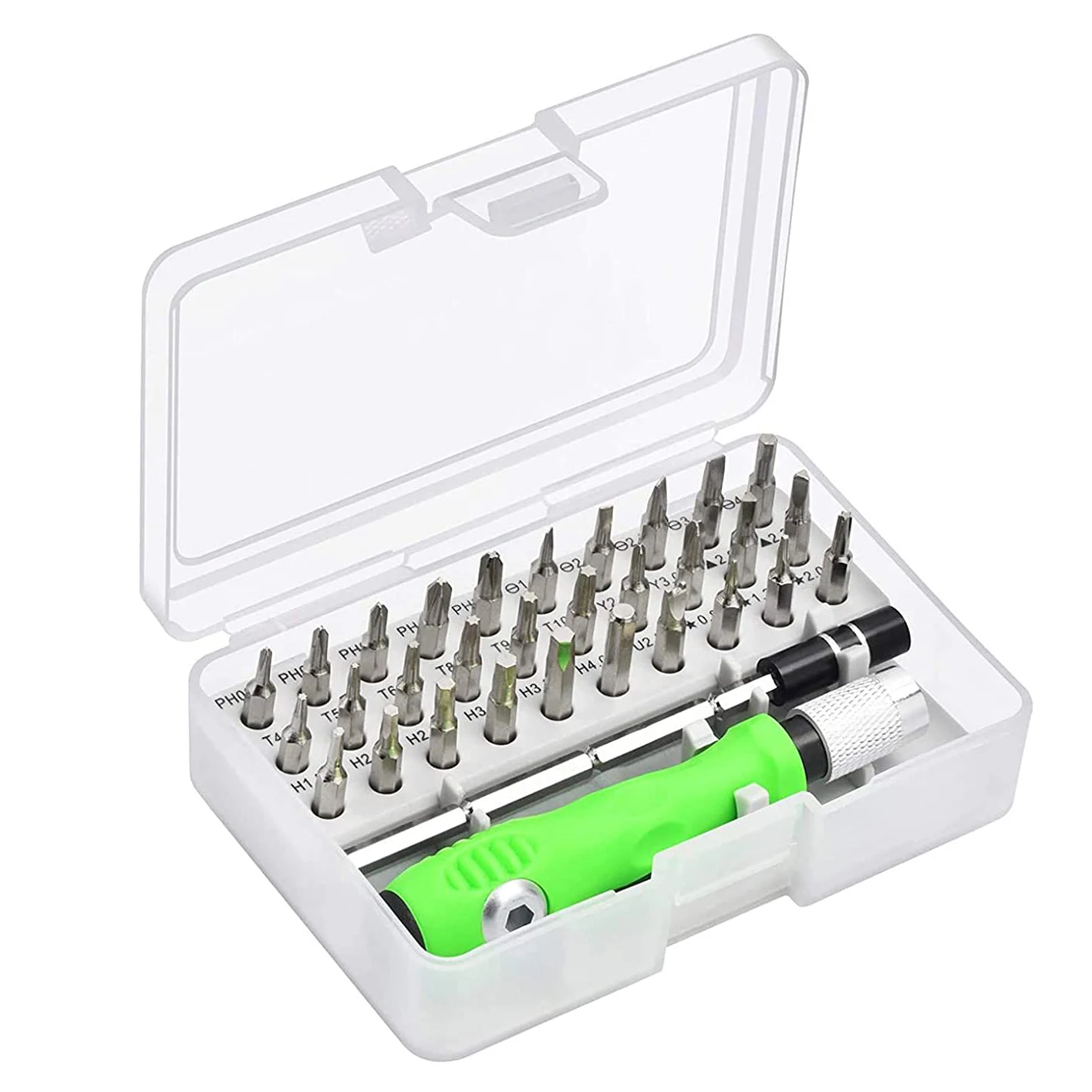 32 in 1 Precision Screwdriver Kit Repair Tools Set Toolsbox for Mobile Phone/Tablet/Computer/Watch/Camera/Eyeglasses