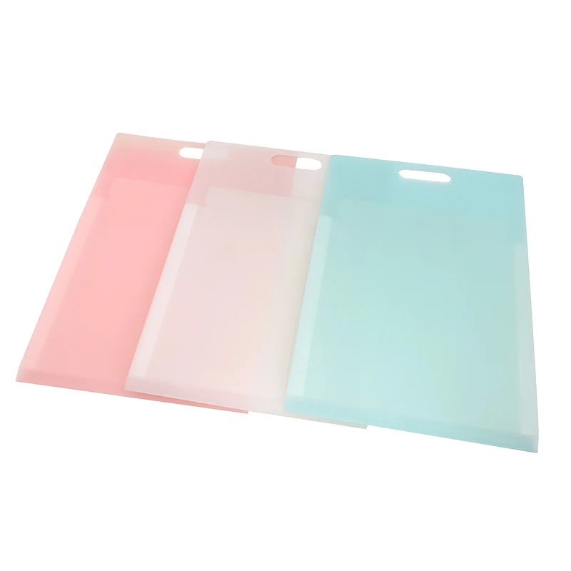 Expanding File Folder Vertical Accordion Document Organizer A4 Plastic File Folders with 7 Pockets and Transparent Clear Labels