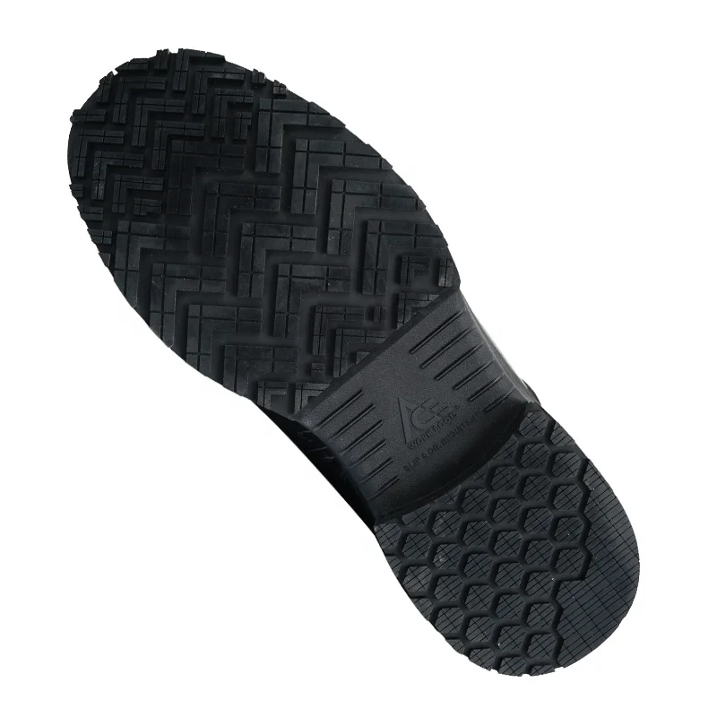 Men Safety Boots Steel Toe Leather Boots Indestructible Industrial Slip Resistant Security Safety Shoes