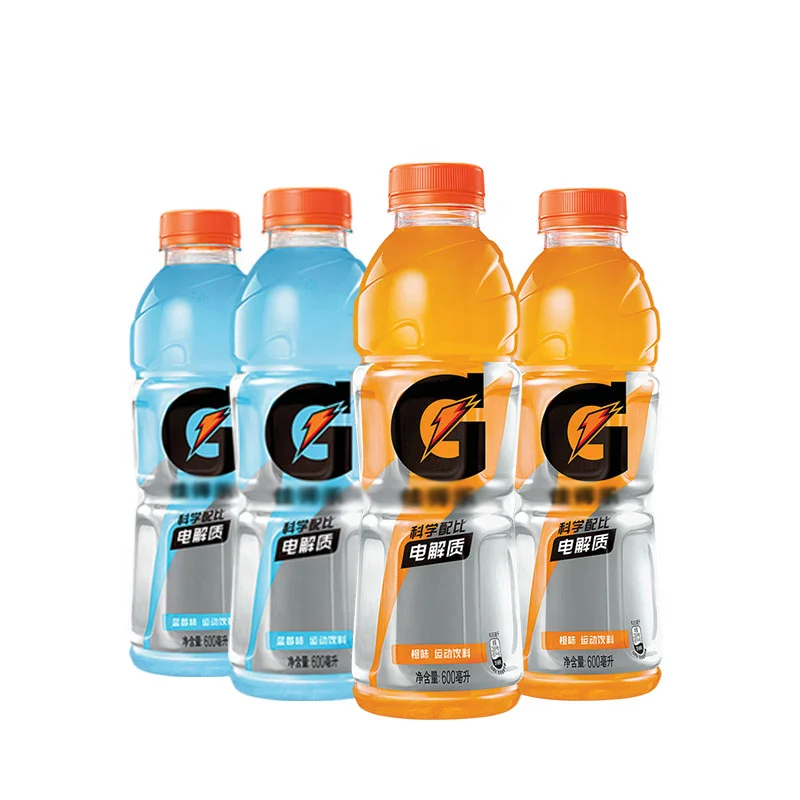 Wholesale 600ml Sports Electrolyte Water Zero Sugar Sport Gatorades Energy Drink Soda