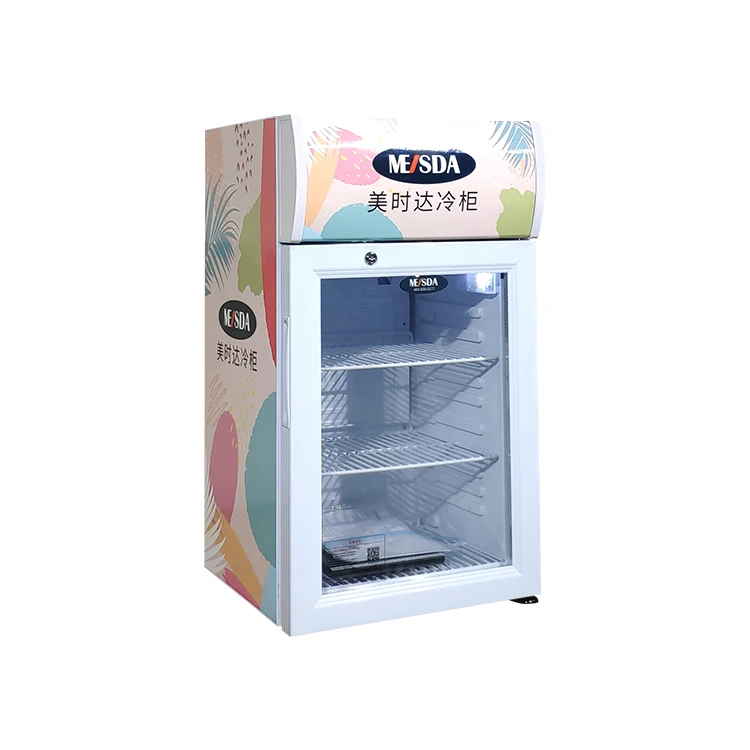 Meisda SC40B 40L Mini Bar Fridge Display Cabinet Hotel Restaurant Caviar Refrigerator