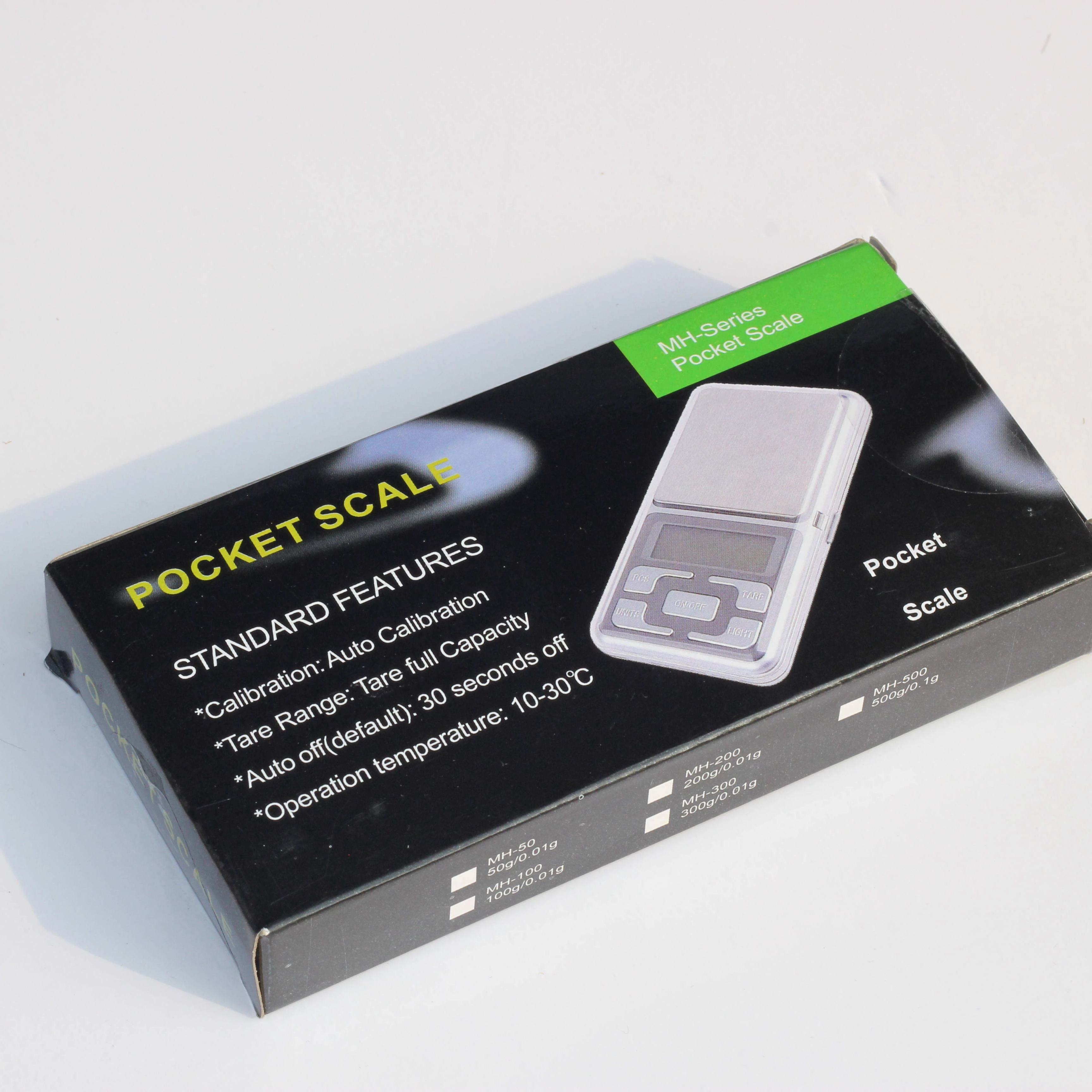 Electronic Digital Scales LCD Jewelry Medicinal Digital Pocket Scale Weight Milligram Scale