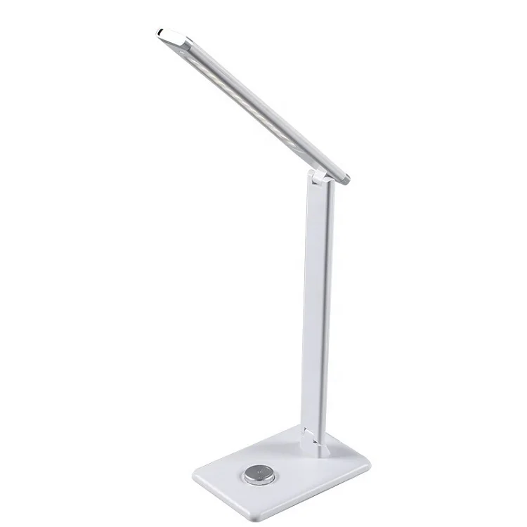 Rotate button simple style nordic Table Light folding Adjustable brightness color study office work Led Desk Lamp With Adapter