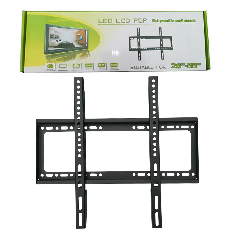 Universal Large Low Profile Heavy Duty Tilting TV Wall Mount Bracket For LED LCD 26 to 63 inch TVs Max.VESA 400x400