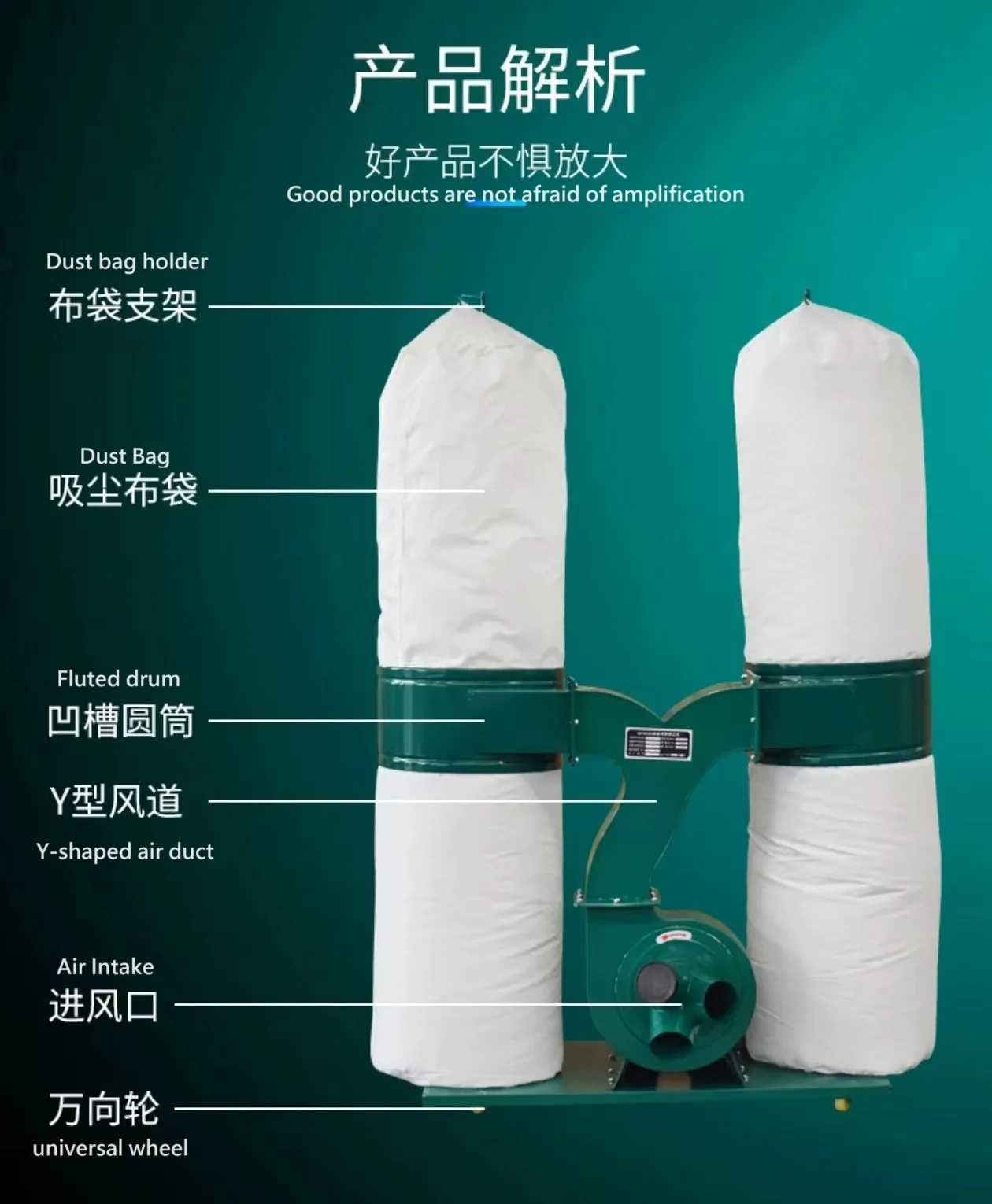 Woodworking Vacuum Cleaner Dust Collector for Clearing Dust and Debris from Woodworking Projects