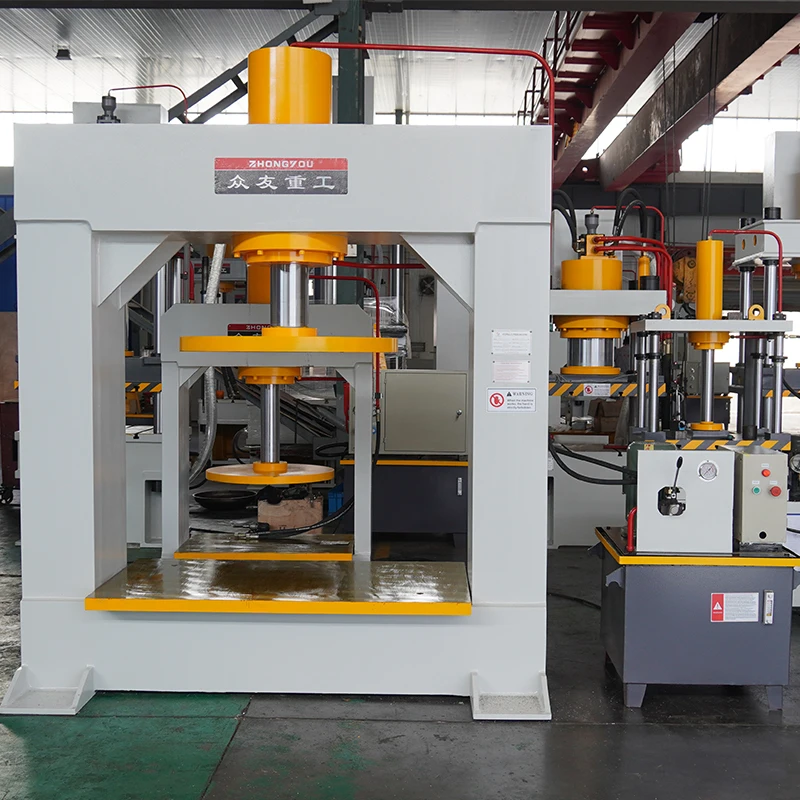 100 ton 200 Ton Forklift Tyre Replacement Hydraulic Press Auto solid tire press machine